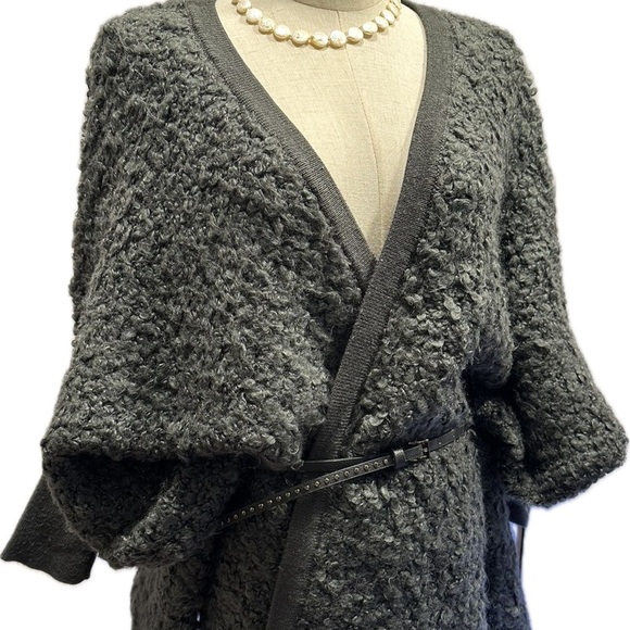 Calvin Klein Sweaters - Calvin Klein Elegant Gray Women's Sweater oversized cloak